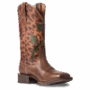 Ariat Ladies Circuit Rosa Cedar & Leopard Print Boots 10038278