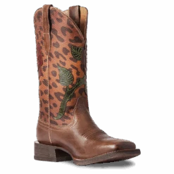 Ariat Ladies Circuit Rosa Cedar & Leopard Print Boots 10038278