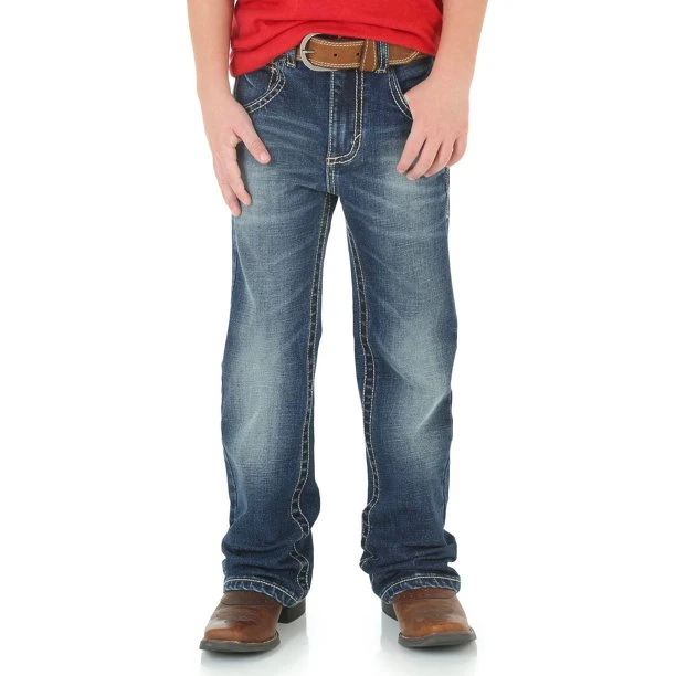 Wrangler® Boys 20X No. 42 Vintage Boot Cut Jeans 42BWXMD