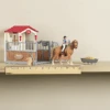M&F® Children's Western Horse And Stable Toy Play Set 5100018