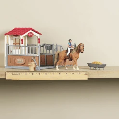 M&F® Children's Western Horse And Stable Toy Play Set 5100018