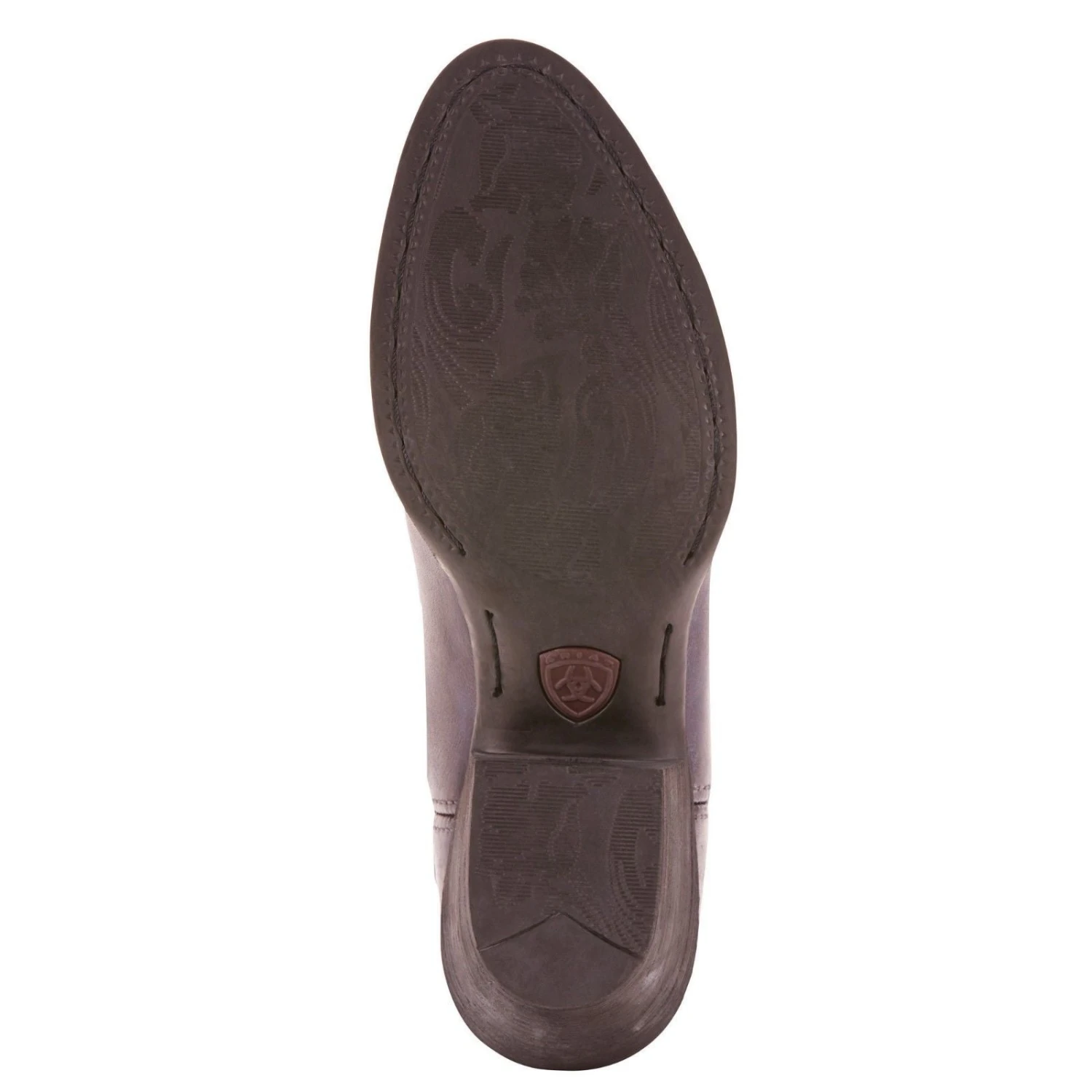 Ariat Ladies Heritage Western Distressed Black R Toe Boots 10025118 - Image 5