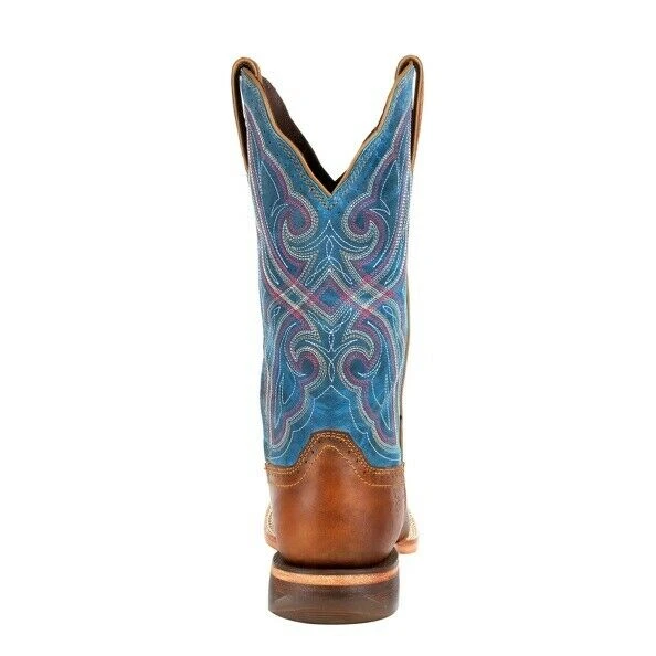 Durango® Ladies Arena Pro™ Brown Caribbean Blue Western Boots DRD0381 - Image 5
