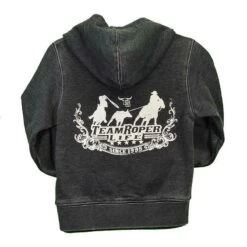 Cowboy Hardware Boys Black Team Roper Jacket 372137-010