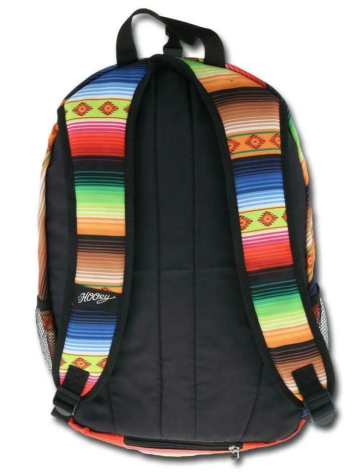 Hooey Rockstar Black & Serape Print Backpack Bag BP022SP - Image 2