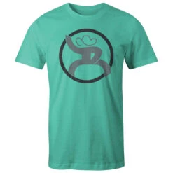 Hooey Boys Roughy 2.0 Teal Short Sleeve T-Shirt RT1506TL-Y