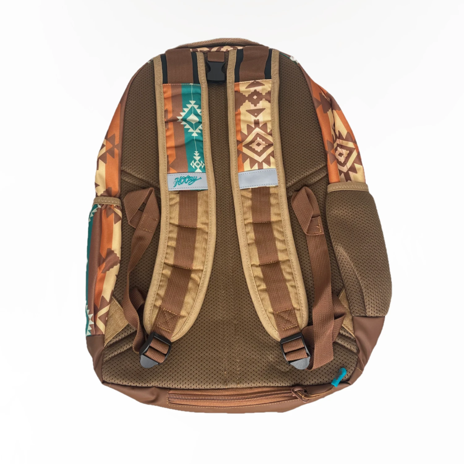 Hooey® "Ox" Brown Aztec Pattern & Tan Accents Backpack BP044BRTN - Image 4