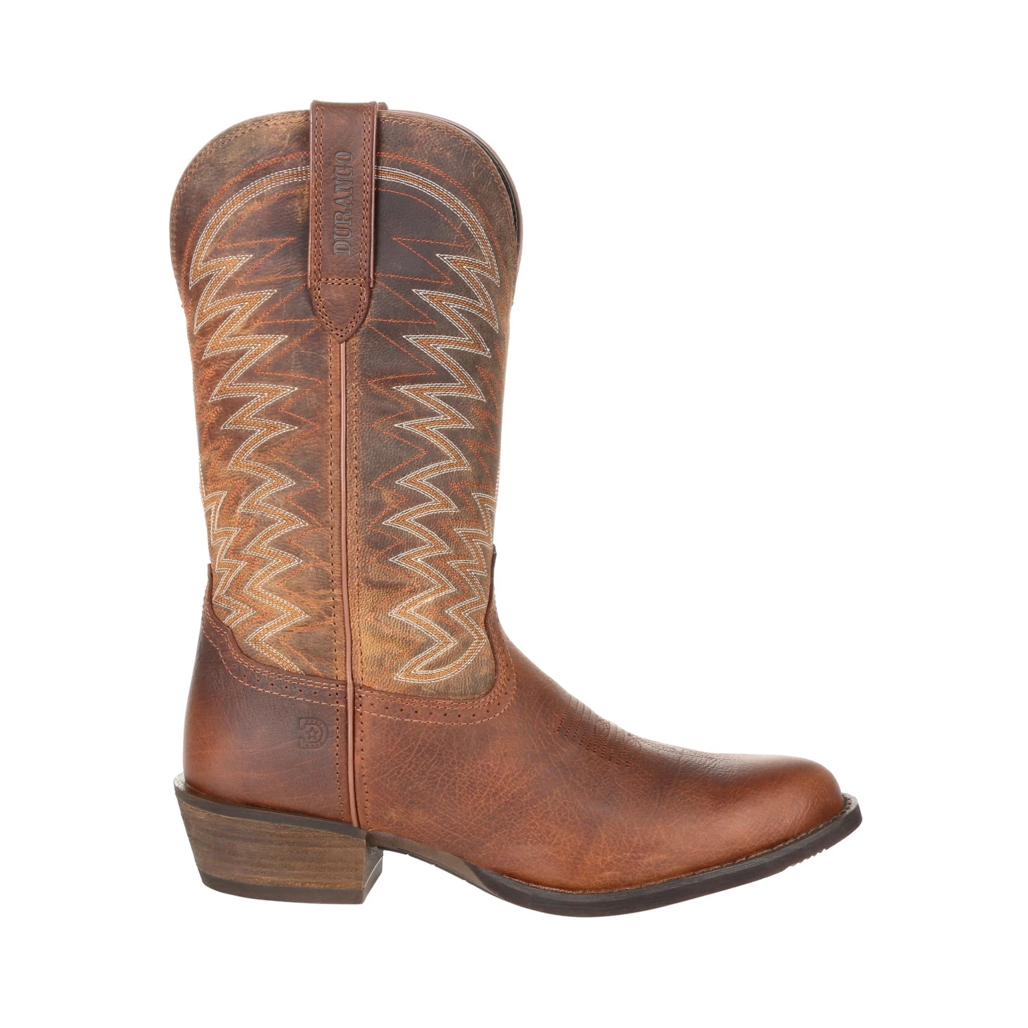 Durango Men's Rebel Frontier Distressed Brown R- Toe Boots DDB0243 - Image 3