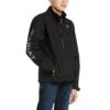 Ariat® Boy's Logo 2.0 Softshell Black & Silver Jacket 10030212