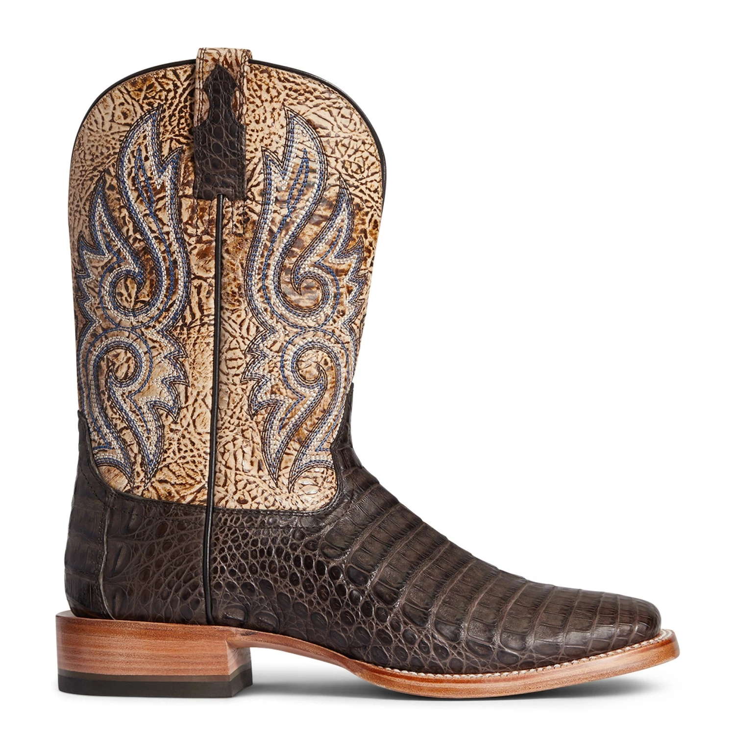 Ariat® Men's Relentless Denton Lion Tan Exotic Boots 10035922 - Image 4