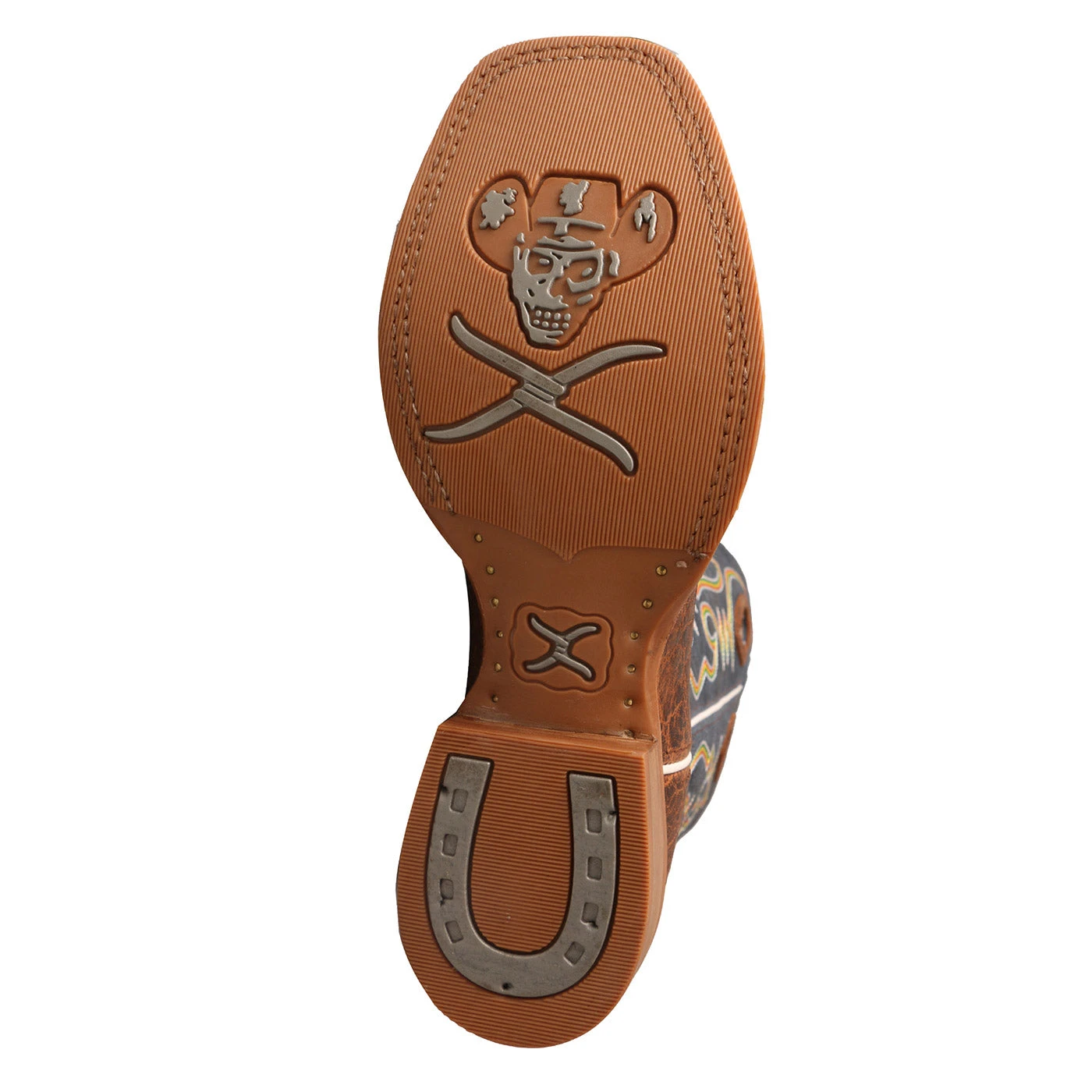 Twisted X Men's Ruff Stock 14" Elephant Print Square Toe Boots MRS0057 - Image 6