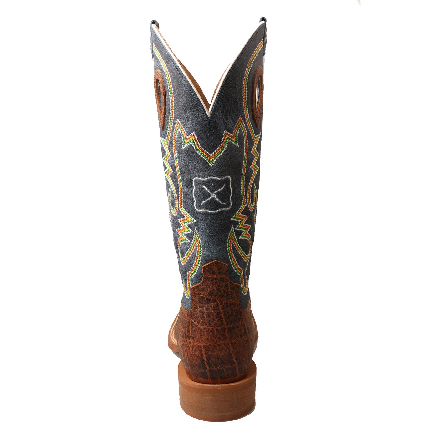 Twisted X Men's Ruff Stock 14" Elephant Print Square Toe Boots MRS0057 - Image 3