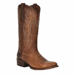 Corral Boots Circle G By Corral® Men's Embroidery Oil Brown Round Toe Boots L5979