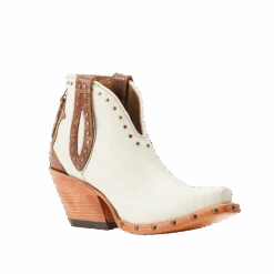 Ariat® Ladies Greeley Shades Of Grain & Blanco Booties 10044396