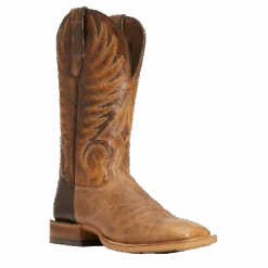 Ariat Men's Toledo Natural Crunch Wide Square Toe Boots 10034089