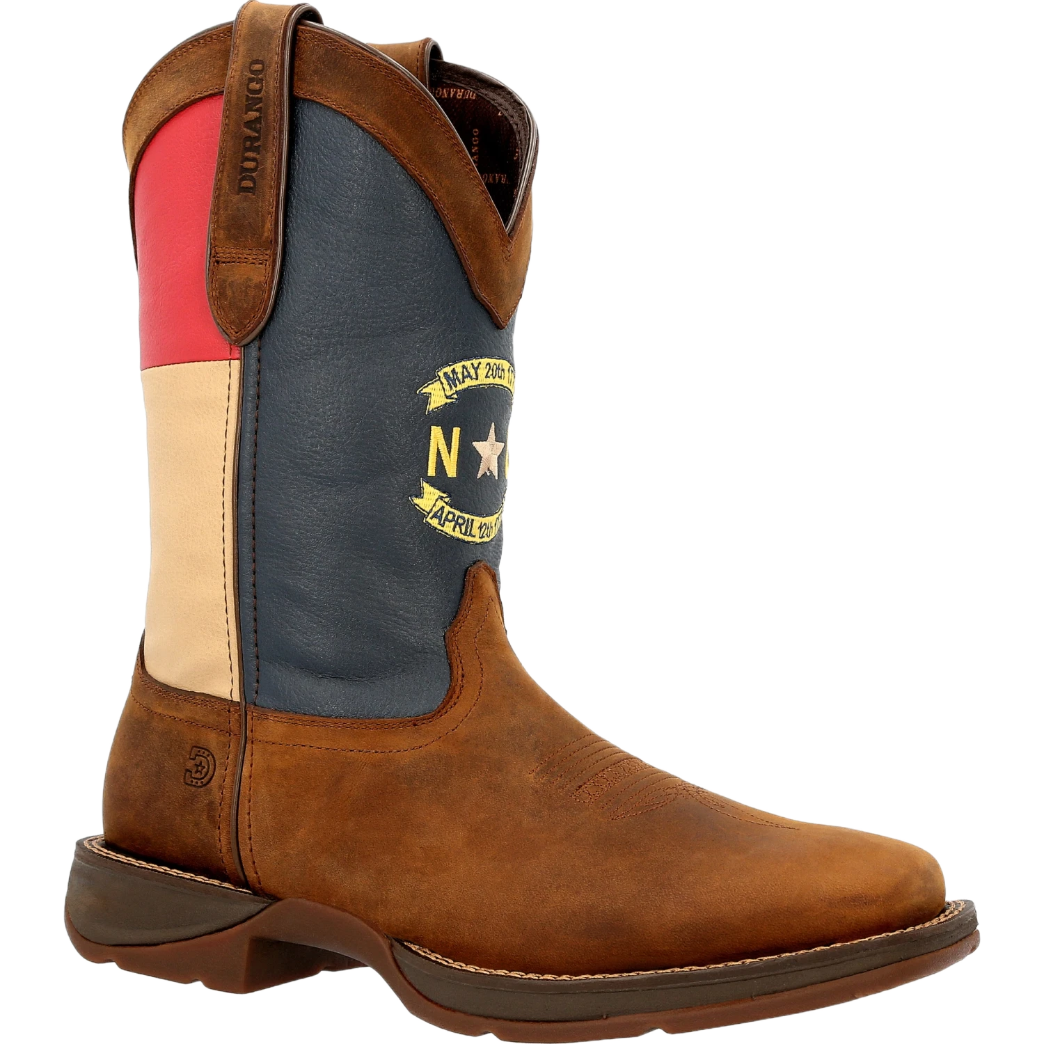Durango Men's North Carolina State Flag Western Boots DDB0348