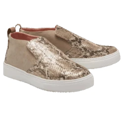 Hey Dude Ladies Peyton Snake Brown Shoes 121791558