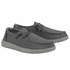 Hey Dude® Ladies Wendy Sparkling Gallant Grey Slip On Shoes 121413311