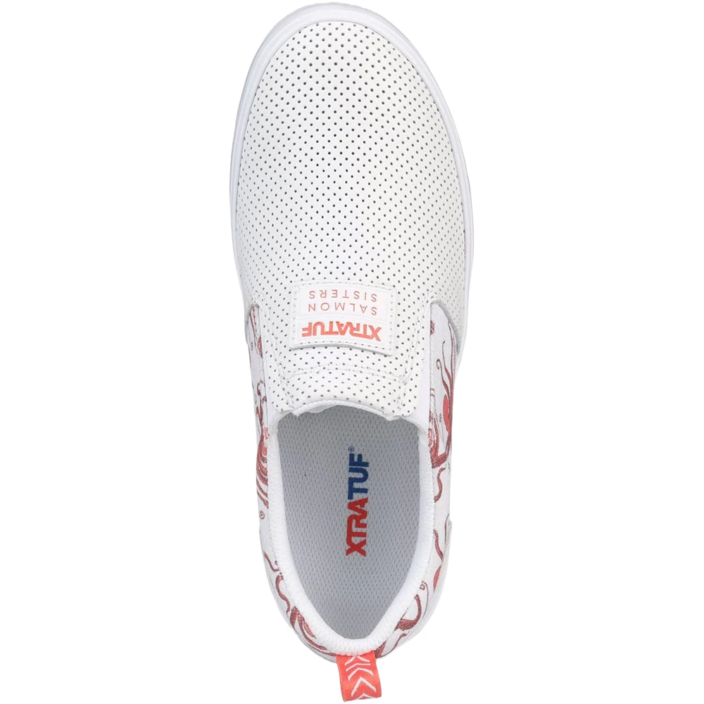 XTRATUF Ladies Salmon Sisters Sharkbyte Leather Slip-On Shoes XSW-101 - Image 2