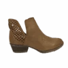 Circle G By Corral Ladies Brown Cutout Shortie Boot Q5027