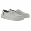 Hey Dude Children's Wendy Linen White Shoes 130120138