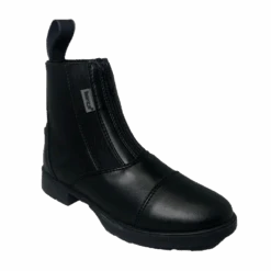 Horze Children's Black Carlow Jodhpur Boots 38237