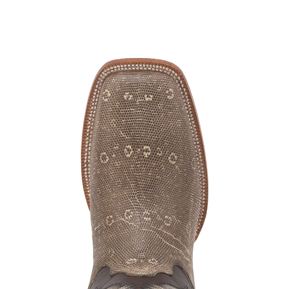 R. Watson Men's Natural Ring Lizard Square Toe Boots RW7900-2 - Image 2