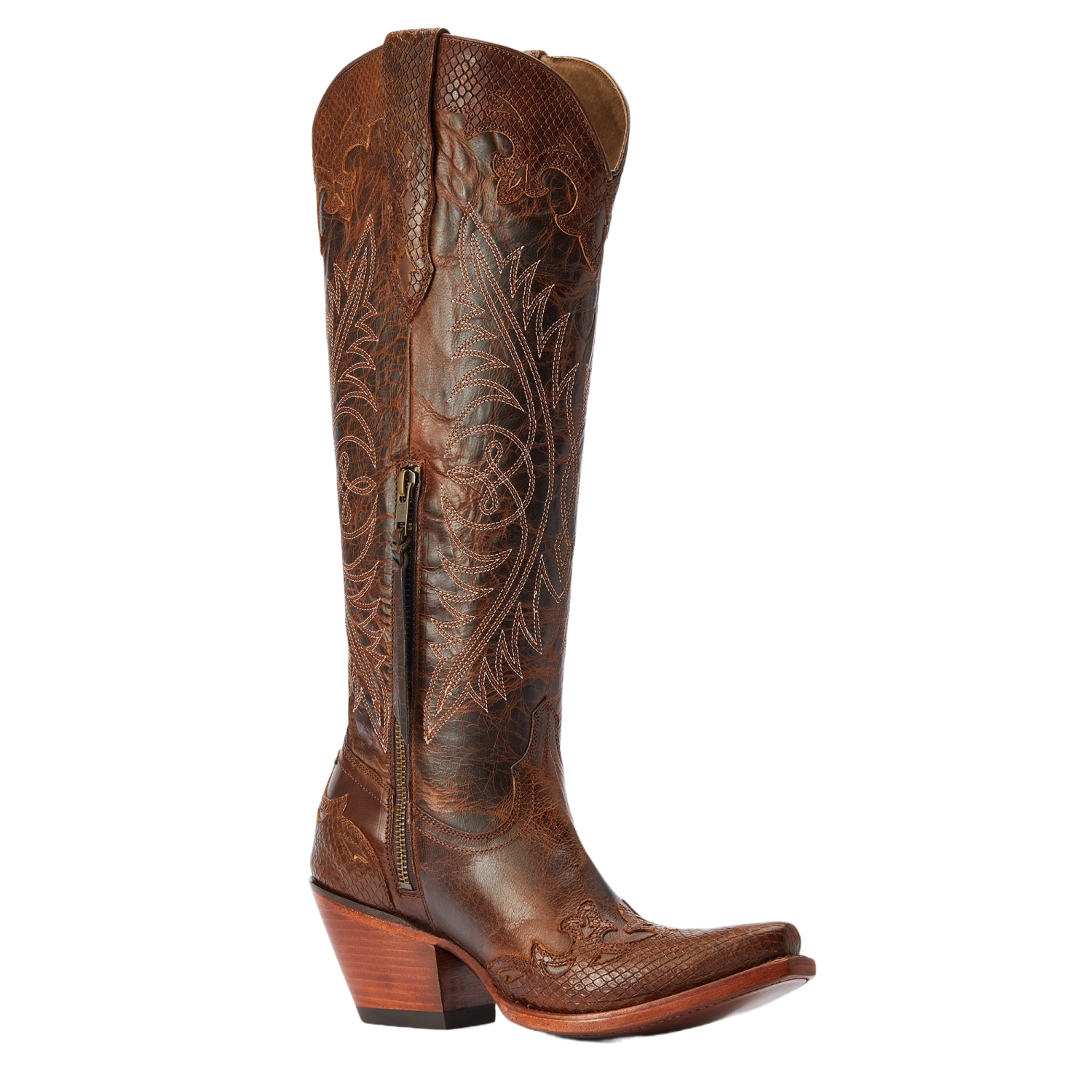 Ariat® Ladies Geneva StretchFit Rye Tall Western Boot 10042483