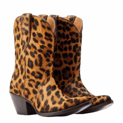 Ariat® Ladies Bandida Leopard Hair On Western Boots 10044393
