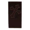 Ariat Boy's Diagonal Cross Rodeo Brown Wallet A3551402