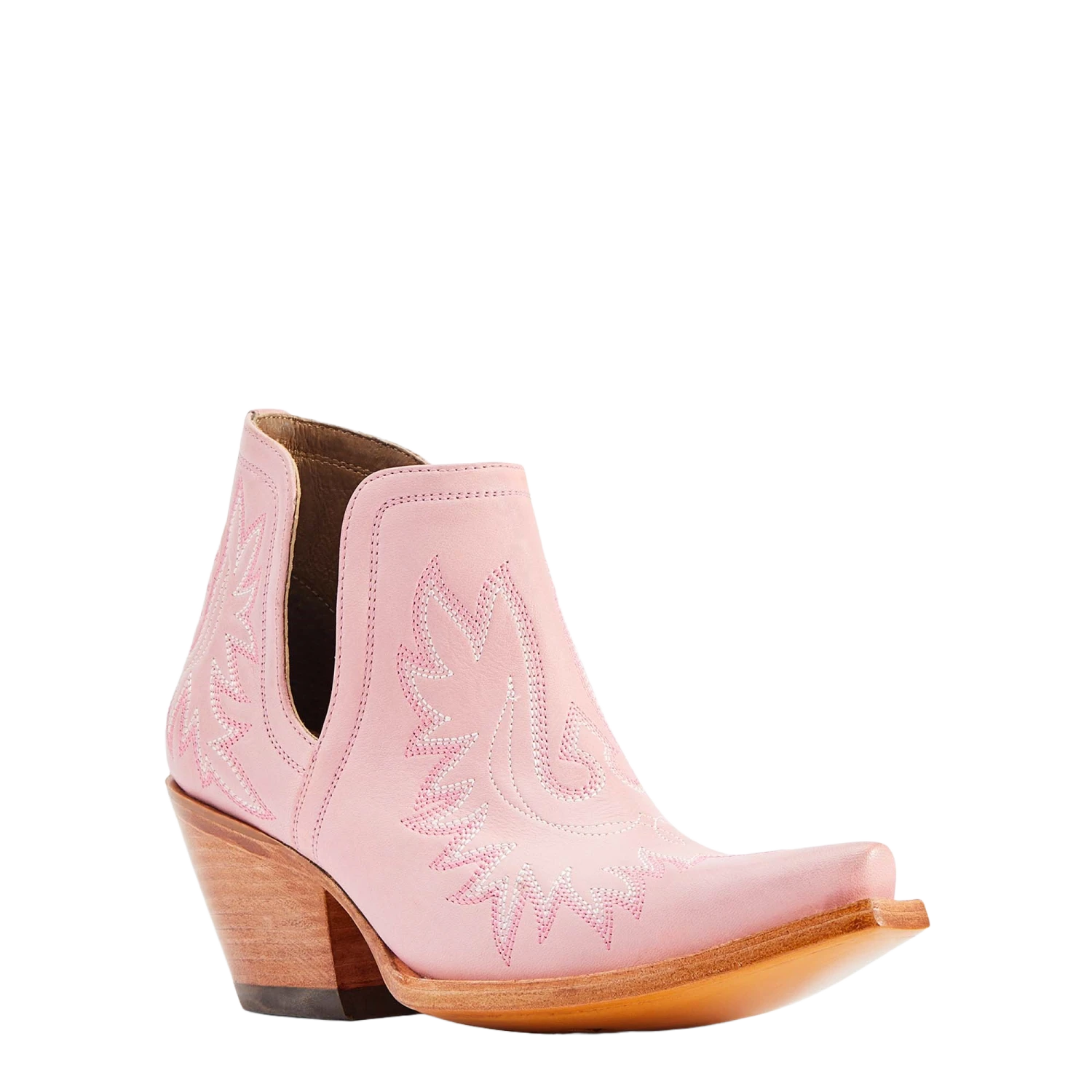 Ariat® Ladies Dixon Powder Pink Western Booties 10044483