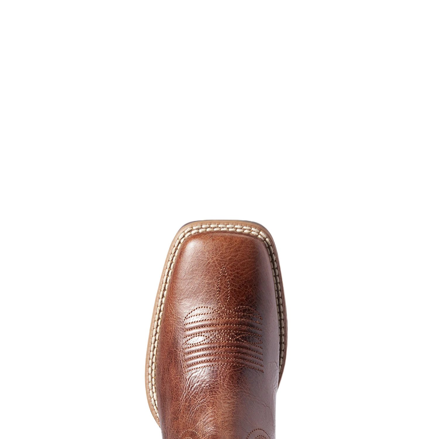 Ariat Ladies Primera Barrel Brown & Teal Stretchfit Boots 10038303 - Image 2