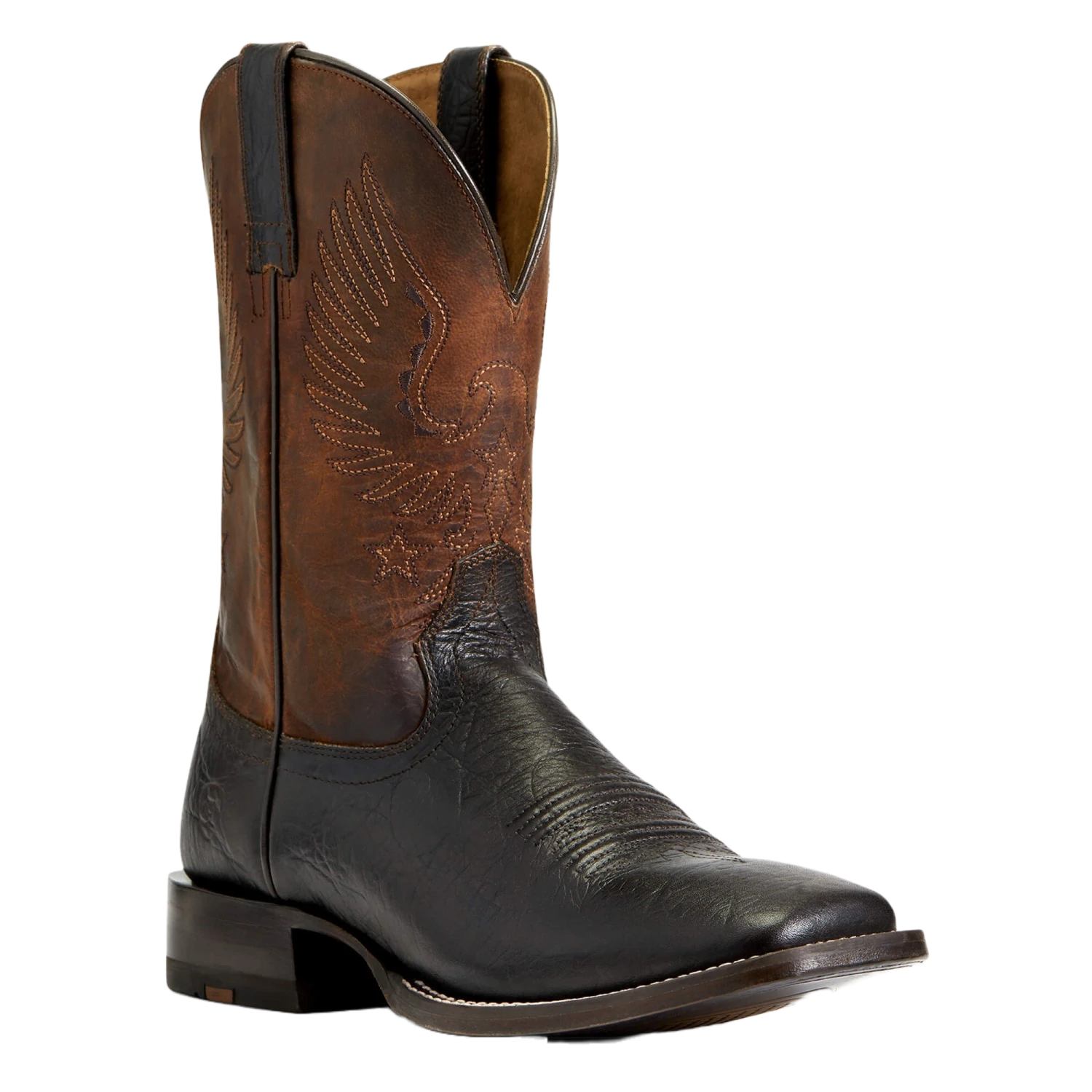 Ariat Men's Circuit Eagle Real Brown Square Toe Boots 10040240