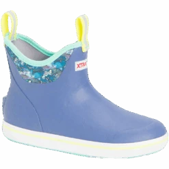 XTRATUF® Ladies Fishe Wear Purple 6" Ankle Deck Boots XWAB-5TAR