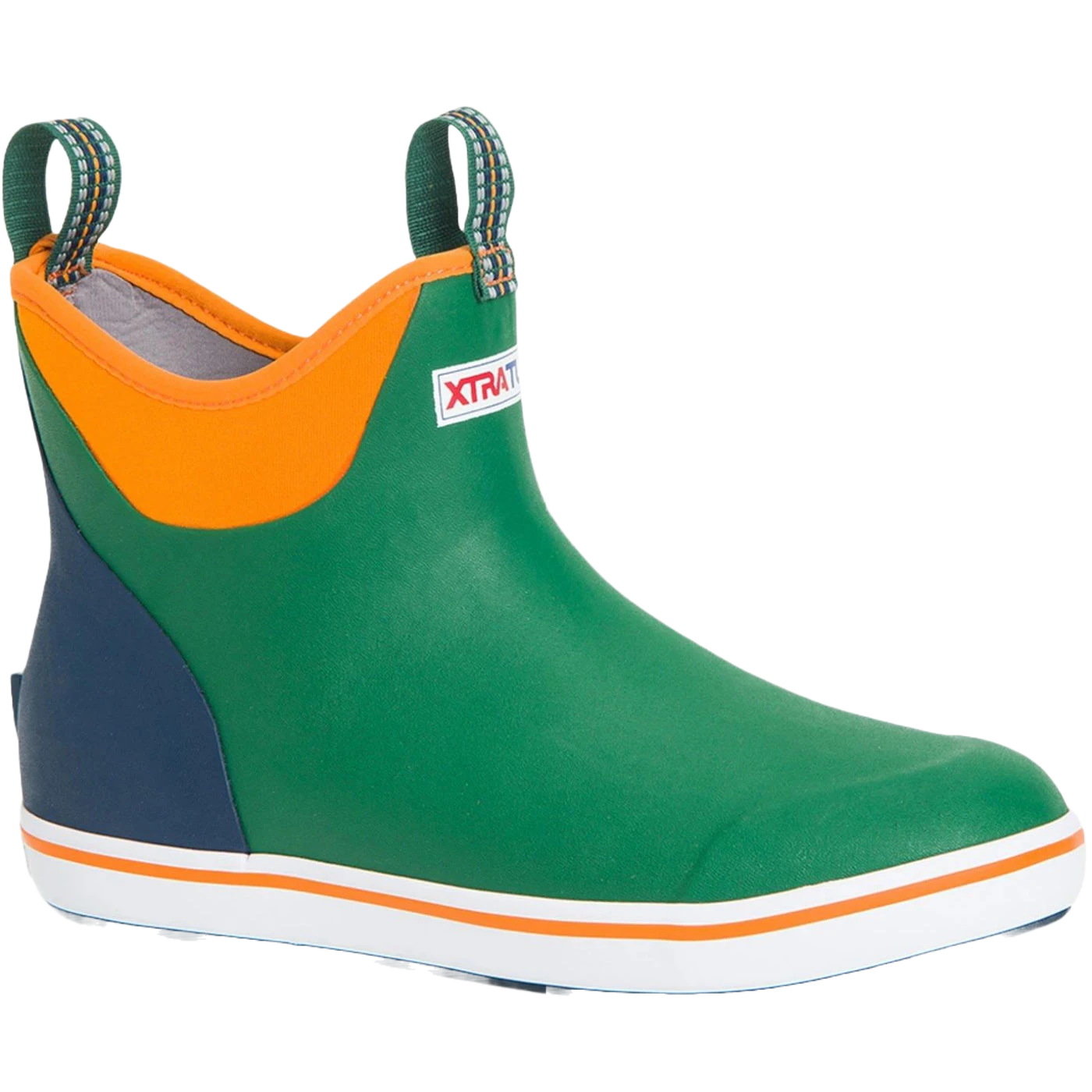 XTRATUF Men's Buoy Dark Green Ankle Deck Boot XMAB-307