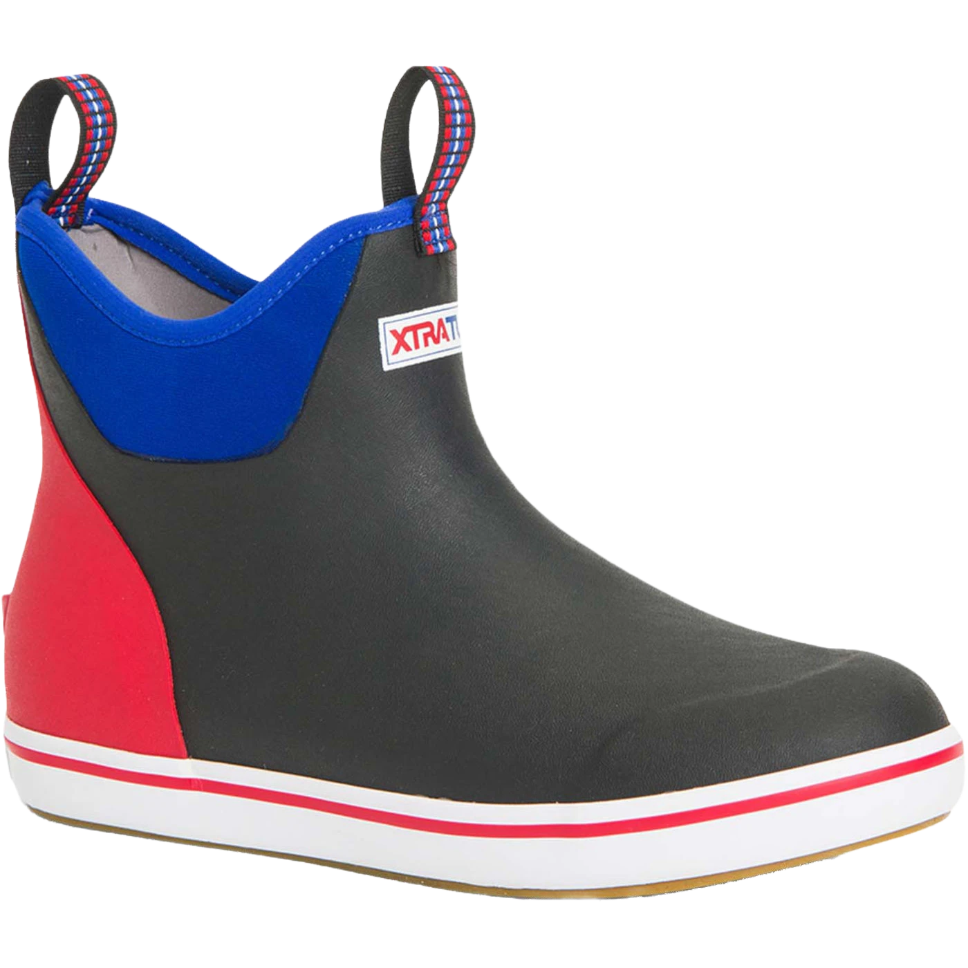 XTRATUF Men's 6 Inch Buoy Black Ankle Deck Boot XMAB-002
