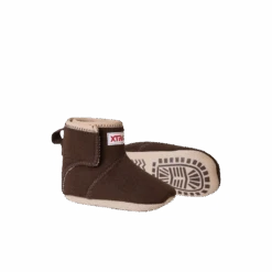 XTRATUF Infant Legacy Baby Velcro® Strap Copper & Tan Booties 21193G