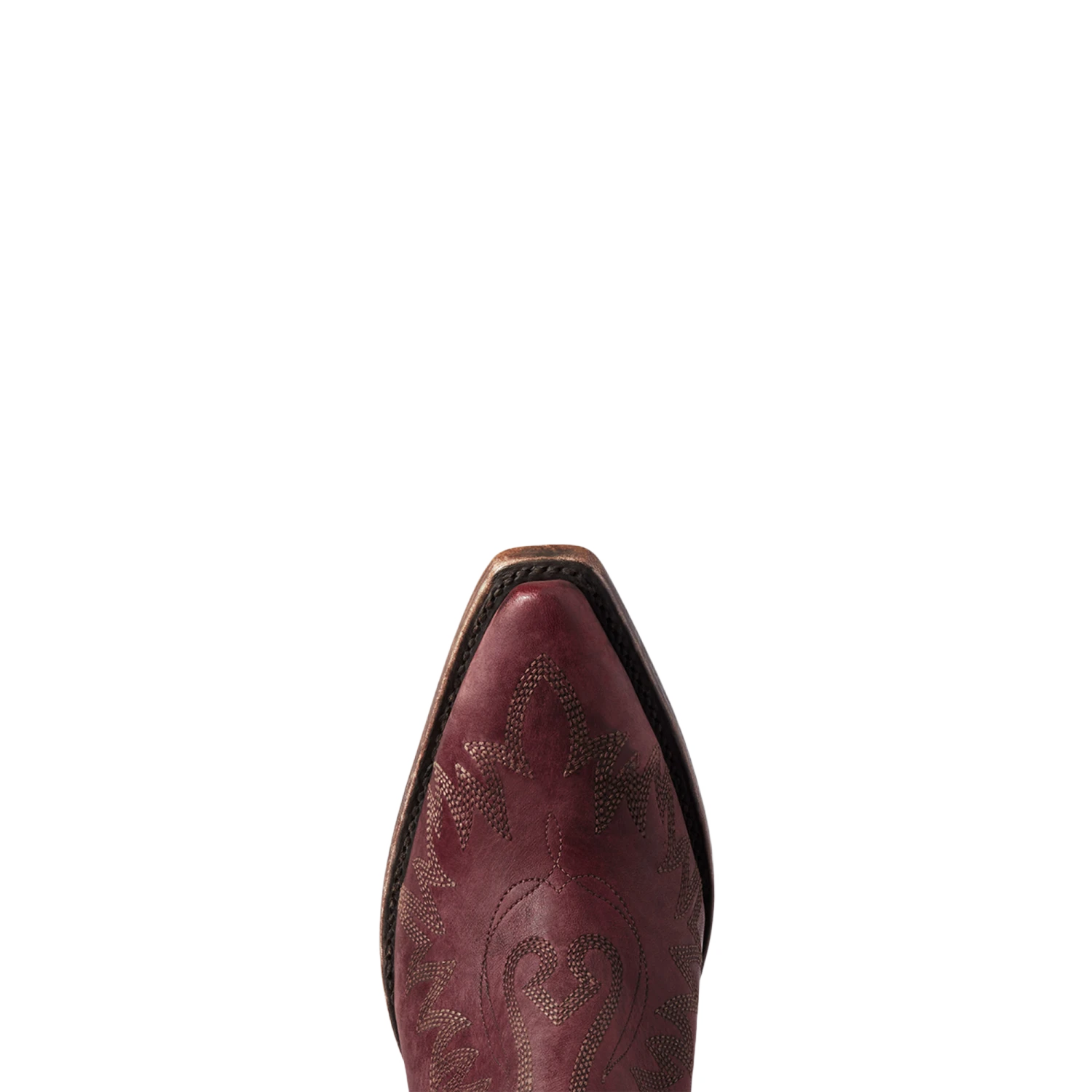 Ariat® Ladies Dixon Weathered Red Western Booties 10038343 - Image 2