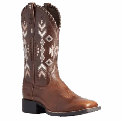 Ariat Ladies Round Up Skyler Canyon Tan Boots 10038327