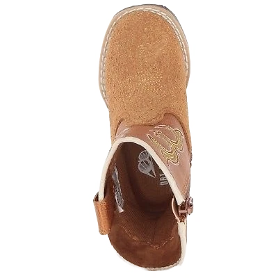 Double Barrel Toddler Rhett Brown Boots 4410048 - Image 2