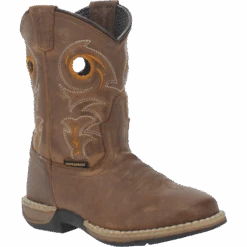 Dan Post Youth Storm's Eye Jr Brown Square Toe Boots DPC3964