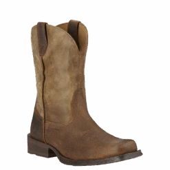 Ariat Men’s Rambler Earth Brown Square Toe Boots 10002317