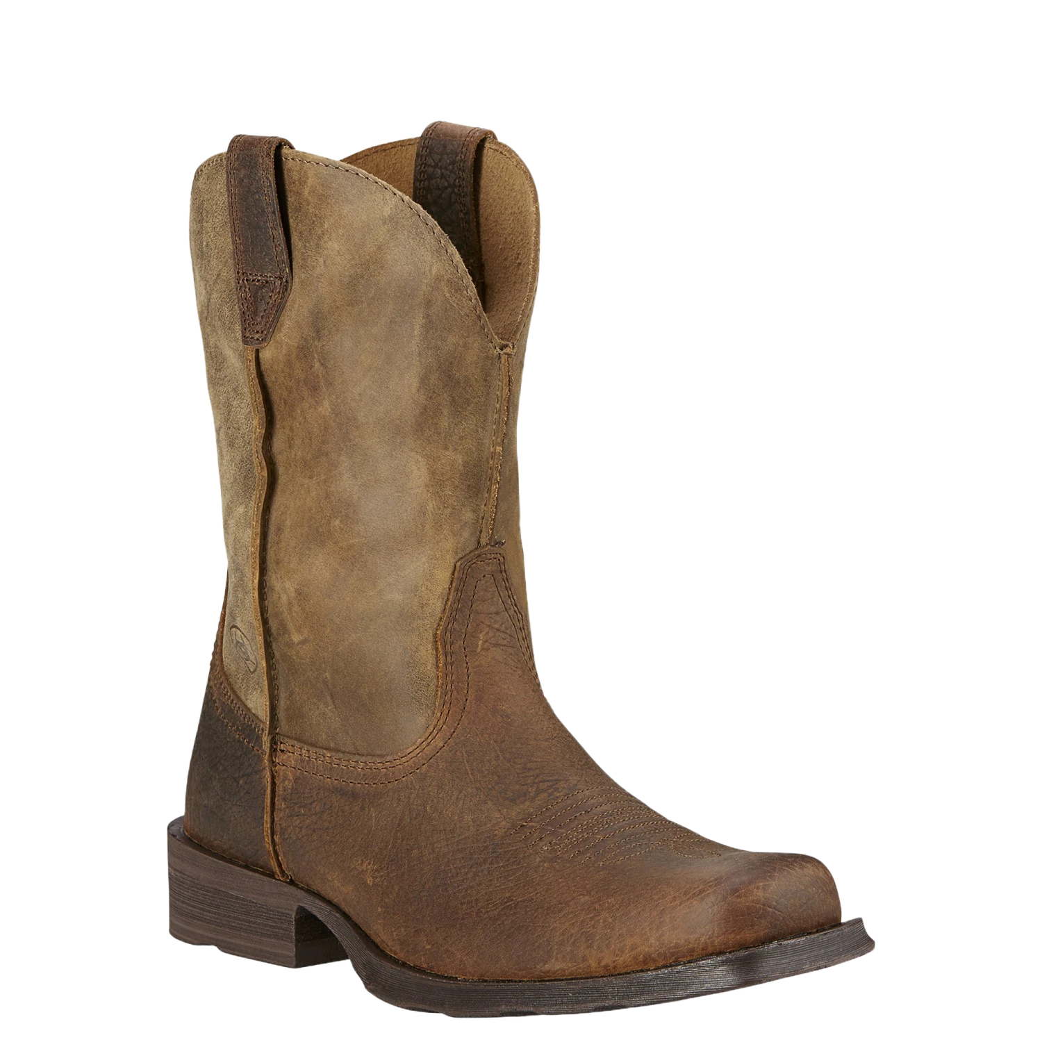 Ariat Men’s Rambler Earth Brown Square Toe Boots 10002317