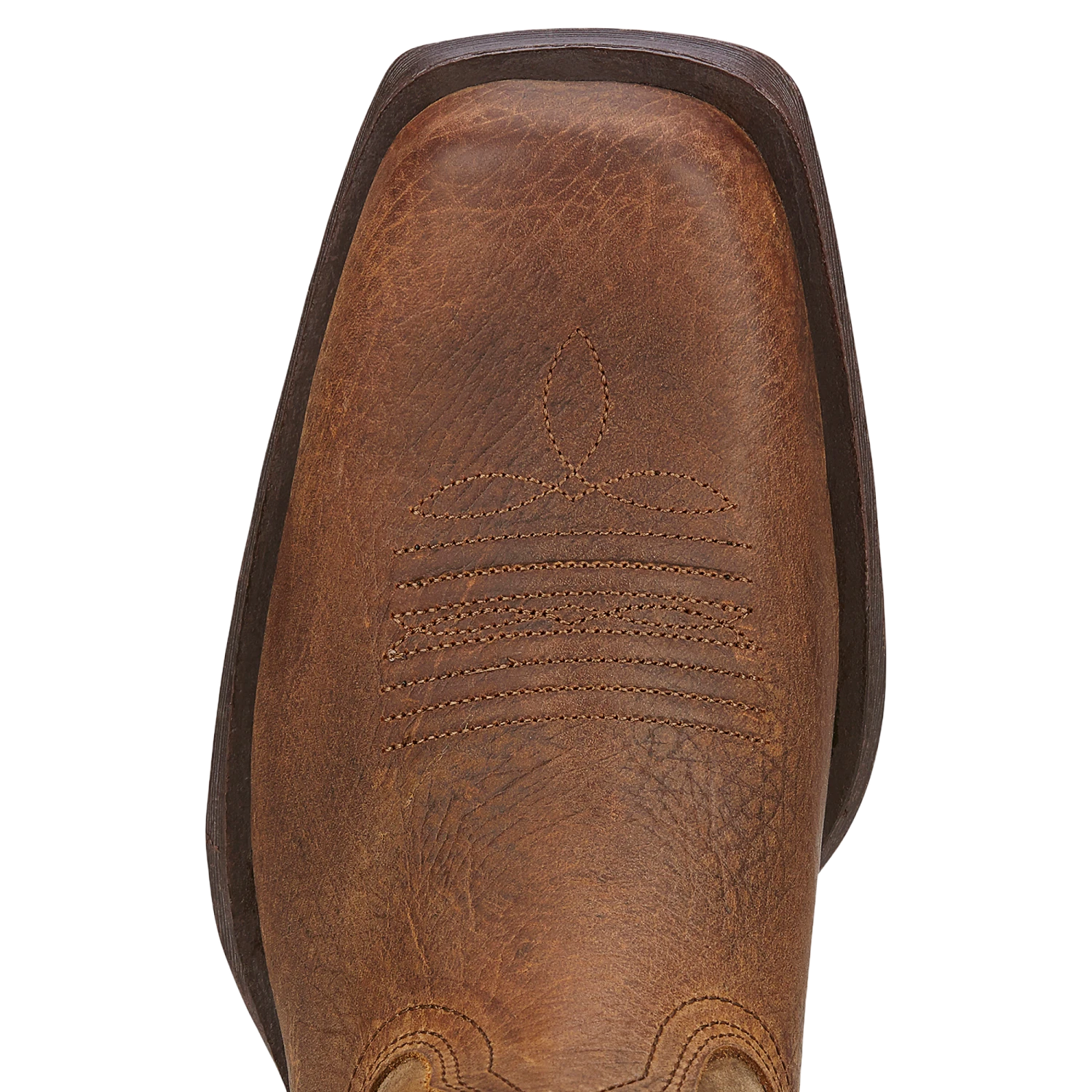 Ariat Men’s Rambler Earth Brown Square Toe Boots 10002317 - Image 2