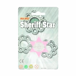 M&F Pink Sheriff Star Children's Toy 50556