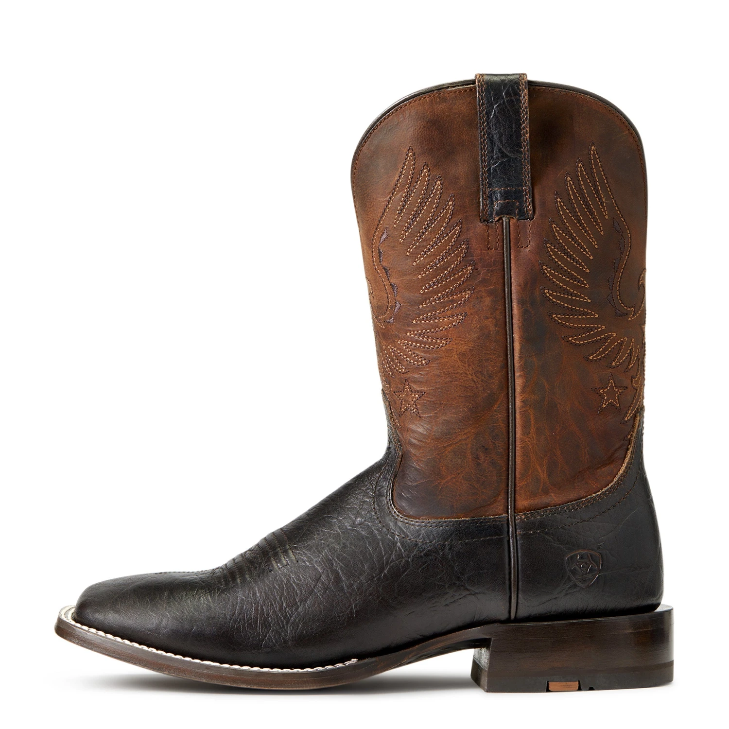 Ariat Men's Circuit Eagle Real Brown Square Toe Boots 10040240 - Image 3