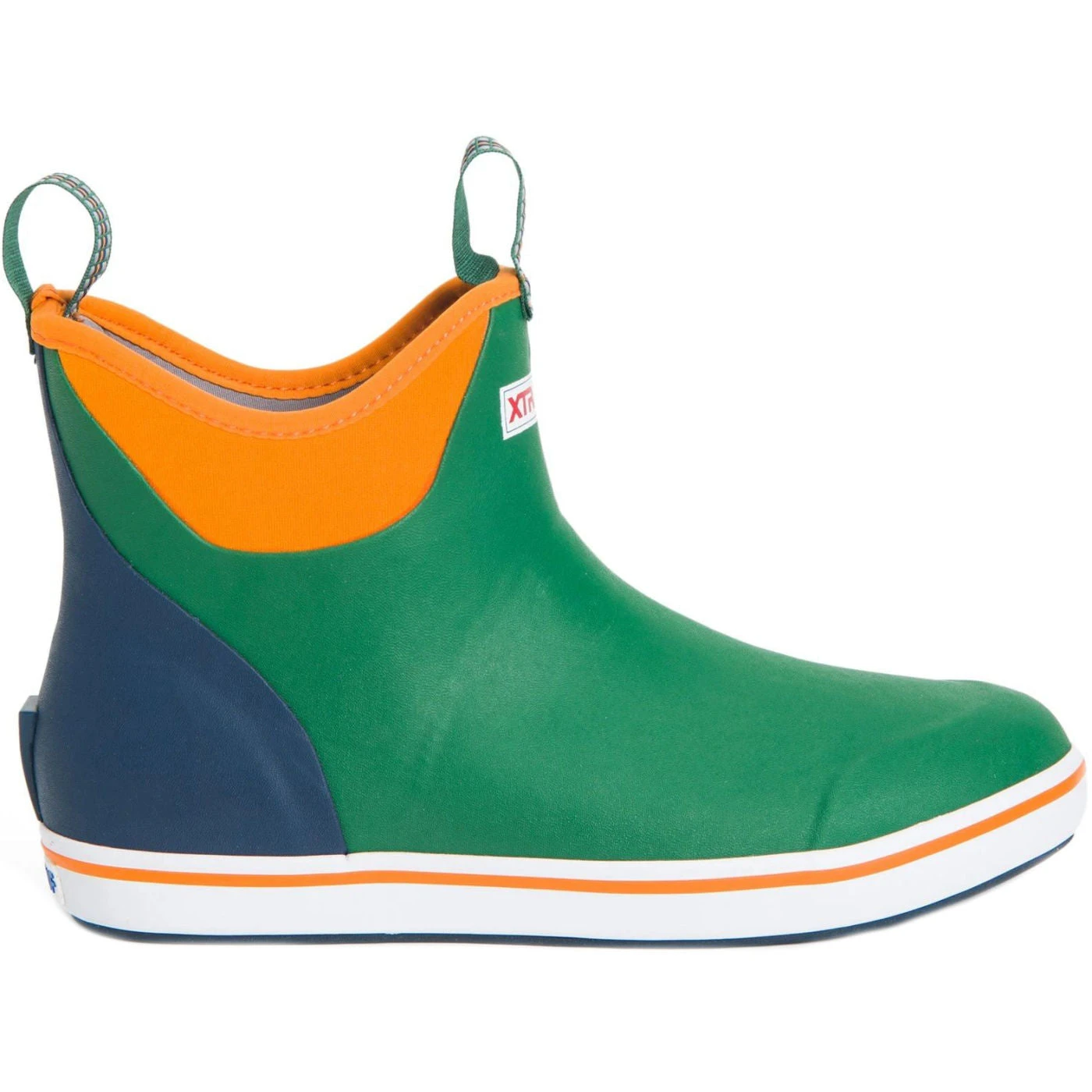 XTRATUF Men's Buoy Dark Green Ankle Deck Boot XMAB-307 - Image 3