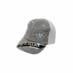 Ariat Infant Logo Heather Grey And White Cap A300008206