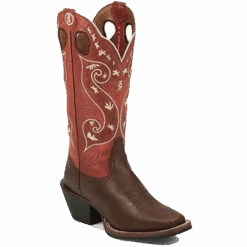 Tony Lama Ladies 3R Walnut Brown Travis Western Boots RR2017L