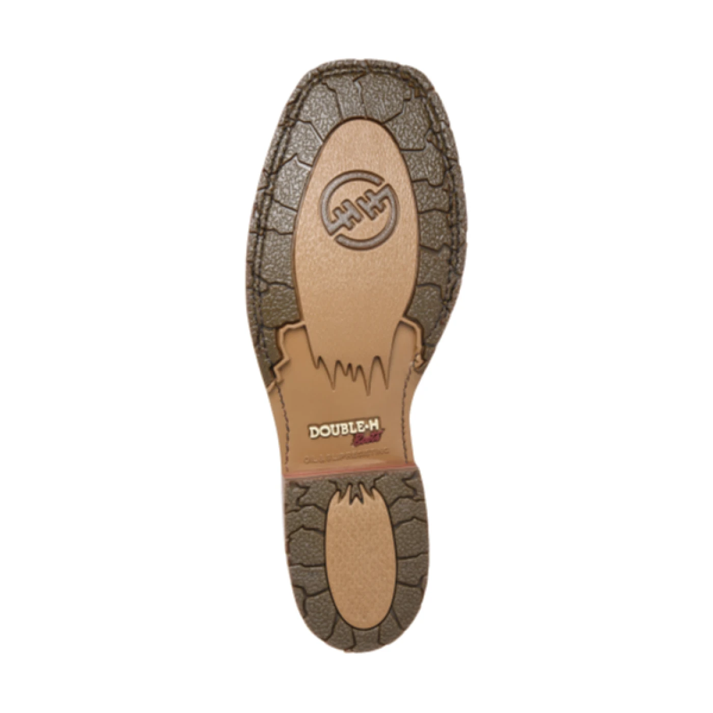 Double H Men's 12" Wide Square Toe Roper Black Cliff Boots DH8644 - Image 3